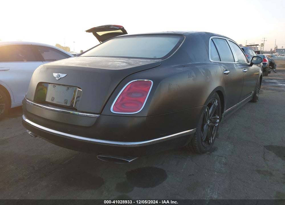 2015 BENTLEY MULSANNE VIN: SCBBB7ZH3FC001061