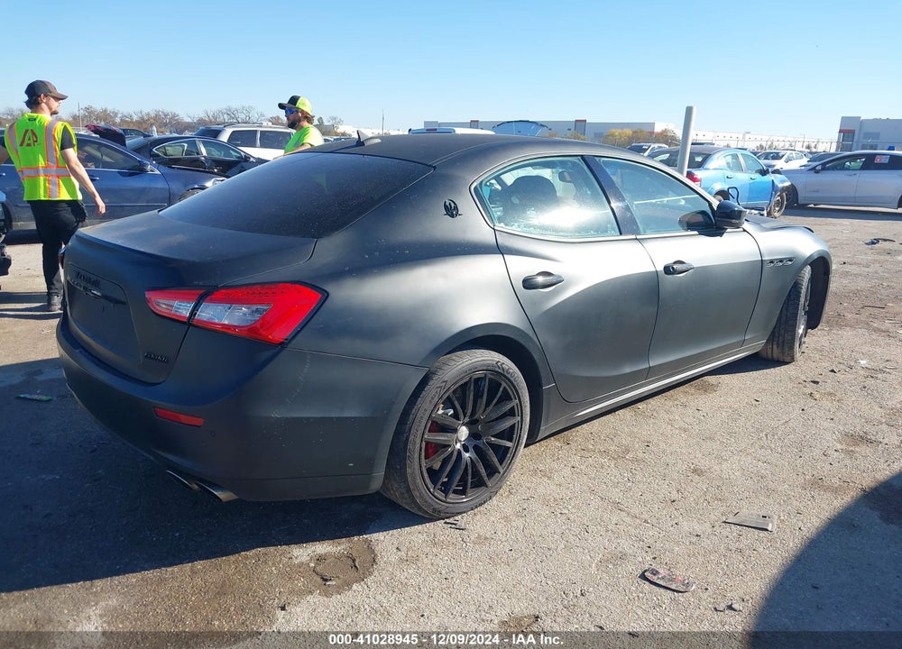 2017 MASERATI GHIBLI VIN: ZAM57RSS6H1217218