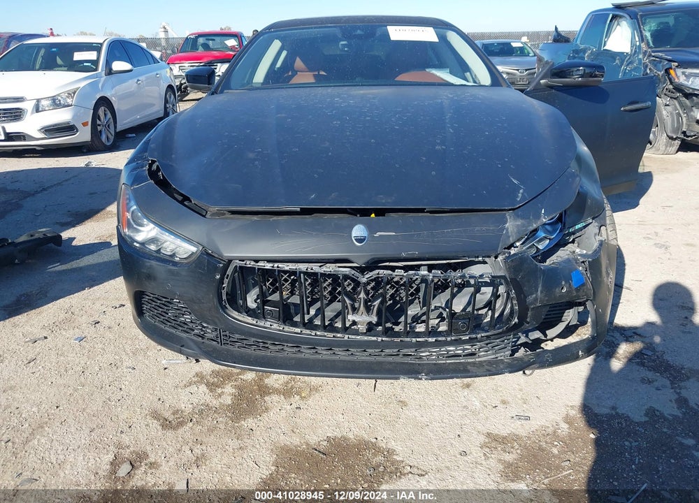 2017 MASERATI GHIBLI VIN: ZAM57RSS6H1217218