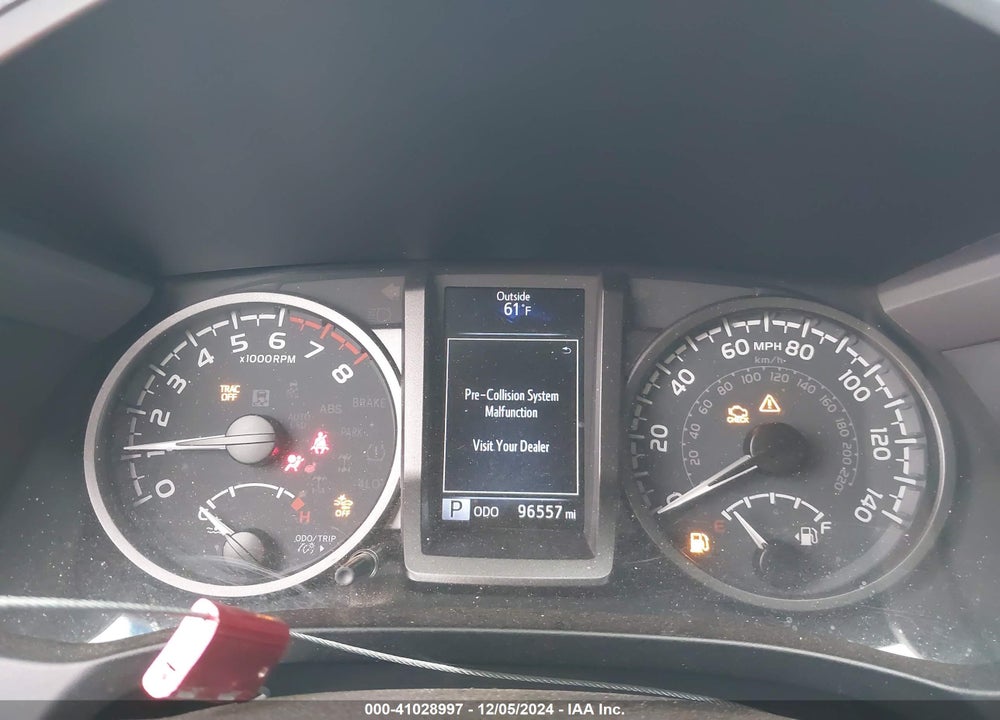 2021 TOYOTA TACOMA VIN: 5TFCZ5AN9MX258511