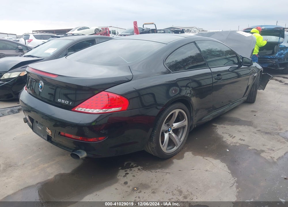 2010 BMW 650 VIN: WBAEA5C52ACV93607