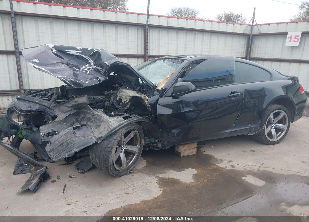 2010 BMW 650 VIN: WBAEA5C52ACV93607