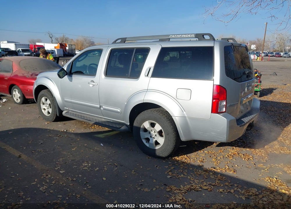 2006 NISSAN PATHFINDER S VIN: 5N1AR18W96C615870
