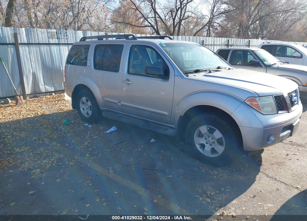 2006 NISSAN PATHFINDER S VIN: 5N1AR18W96C615870