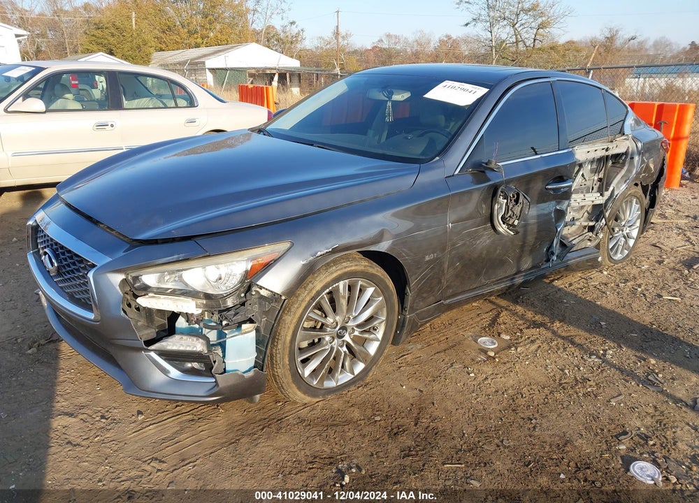 2018 INFINITI Q50 3.0T LUXE VIN: JN1EV7AP1JM365554