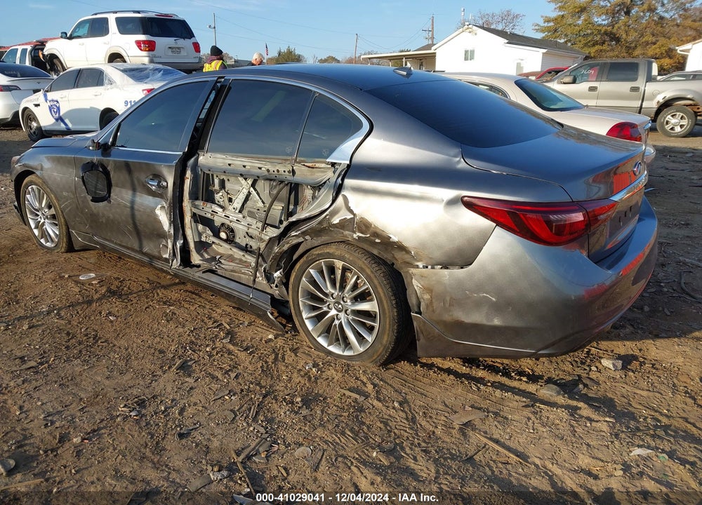 2018 INFINITI Q50 3.0T LUXE VIN: JN1EV7AP1JM365554
