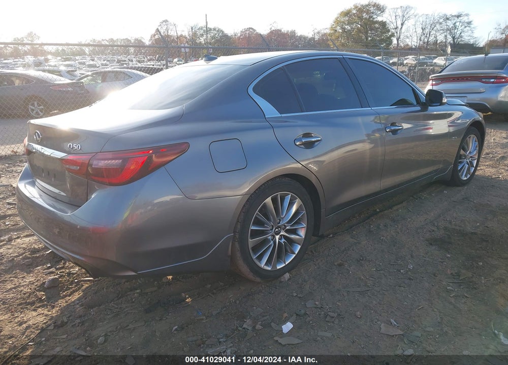 2018 INFINITI Q50 3.0T LUXE VIN: JN1EV7AP1JM365554