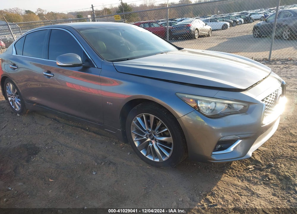 2018 INFINITI Q50 3.0T LUXE VIN: JN1EV7AP1JM365554