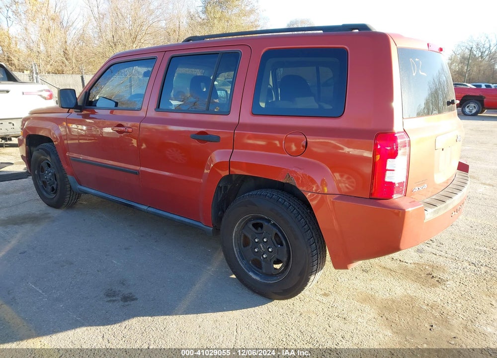 2008 JEEP PATRIOT SPORT VIN: 1J8FF28W18D660851