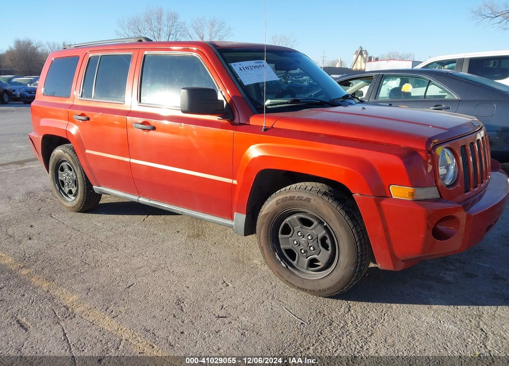 2008 JEEP PATRIOT SPORT VIN: 1J8FF28W18D660851