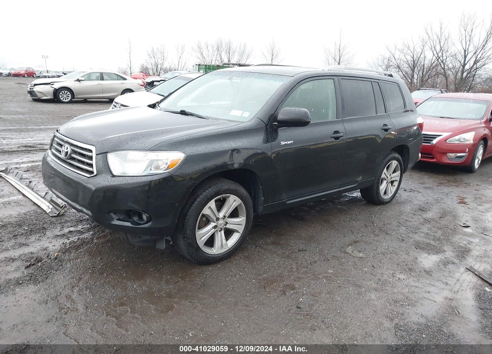2008 TOYOTA HIGHLANDER SPORT VIN: JTEES43A182066127