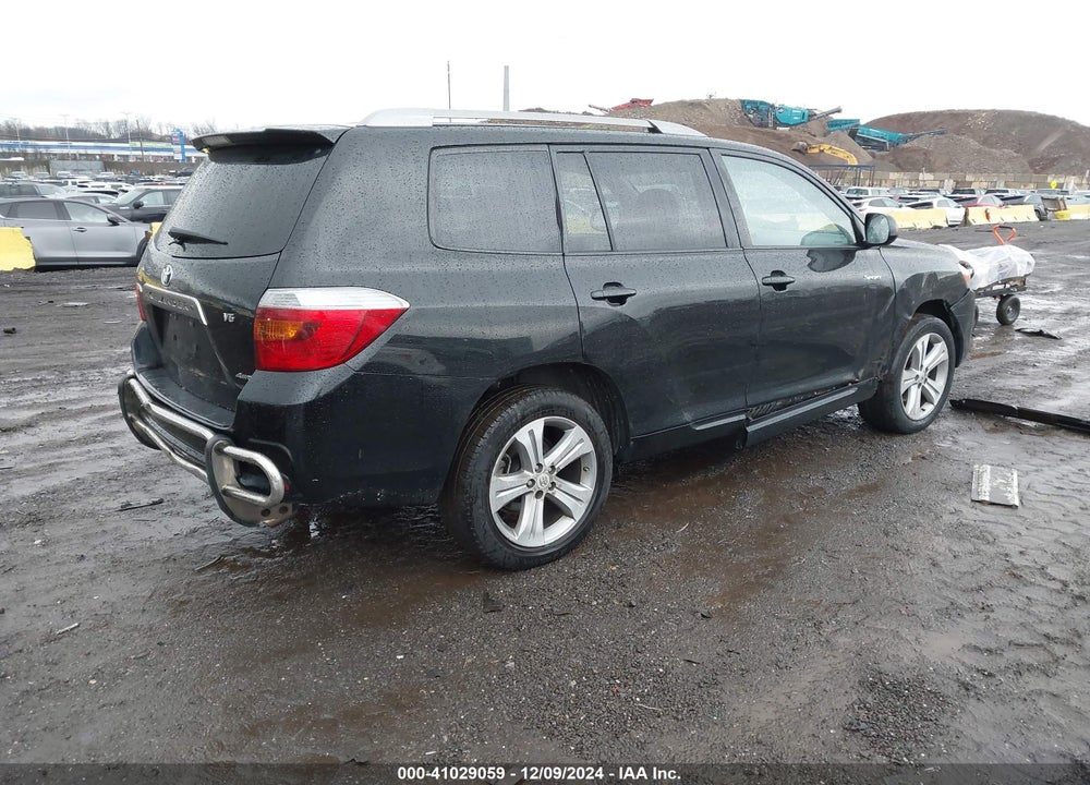 2008 TOYOTA HIGHLANDER SPORT VIN: JTEES43A182066127