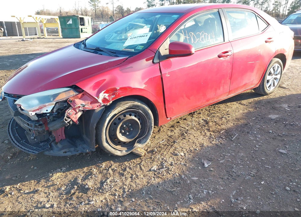 2015 TOYOTA COROLLA LE VIN: 2T1BURHE0FC373667
