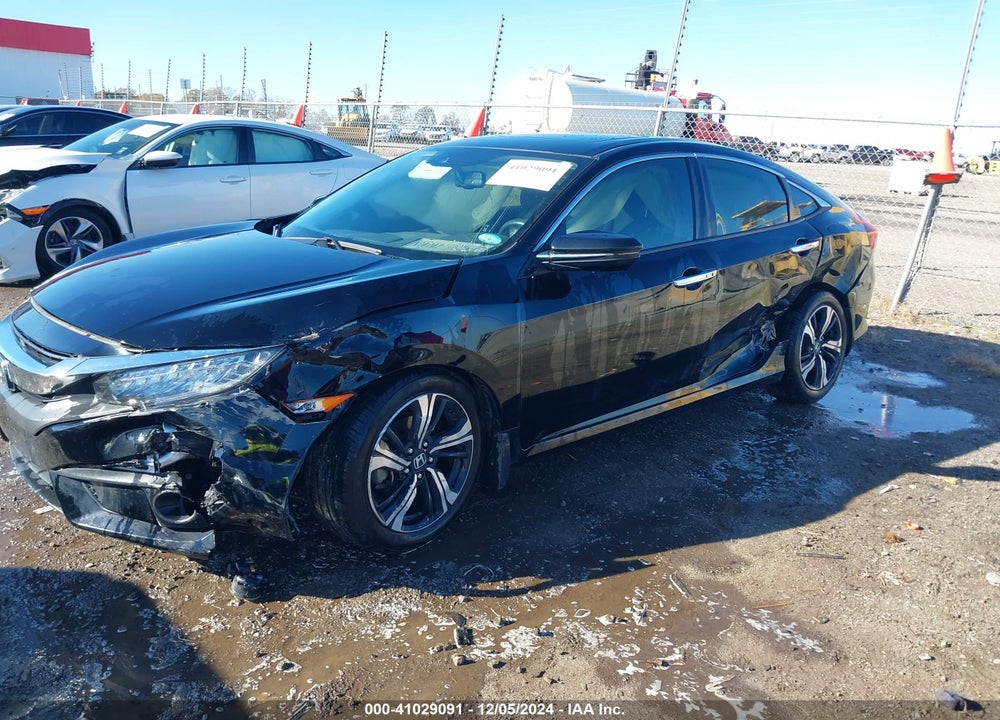 2018 HONDA CIVIC TOURING VIN: JHMFC1F98JX026110