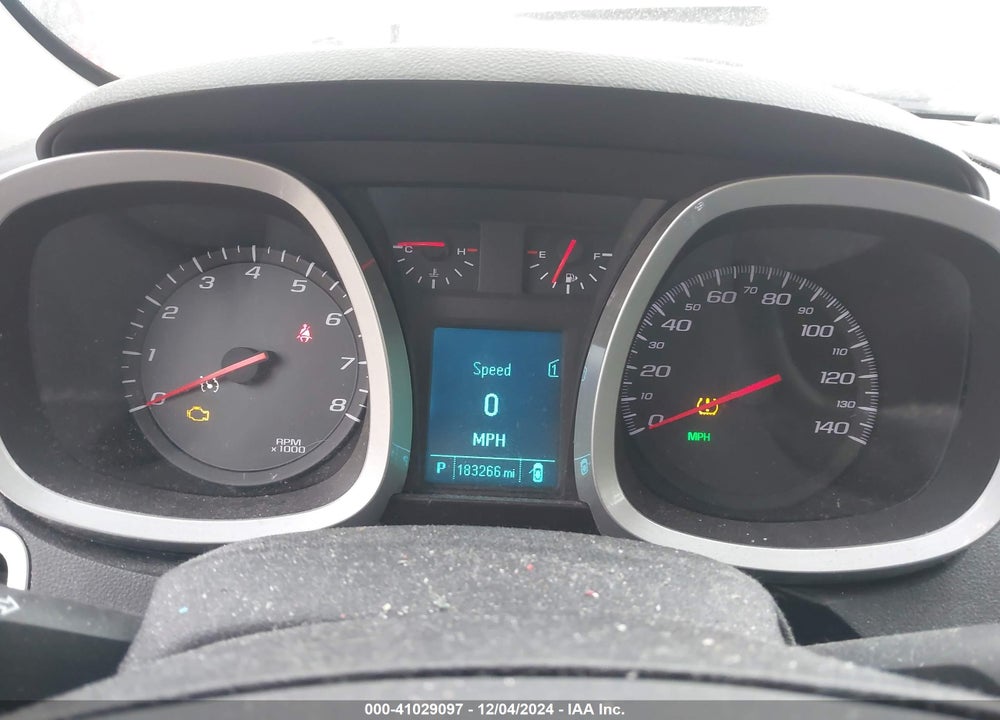 2012 CHEVROLET EQUINOX 1LT VIN: 2GNFLEEK9C6291884