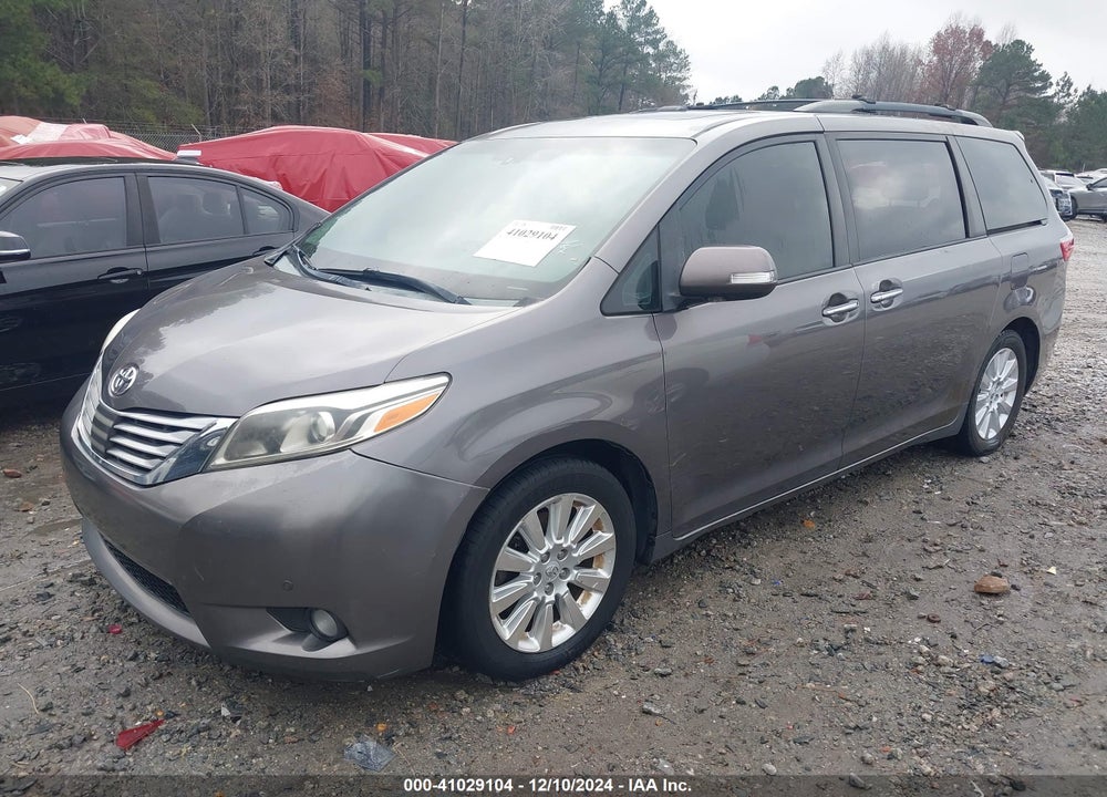 2015 TOYOTA SIENNA LIMITED PREMIUM 7 PASSENGER VIN: 5TDYK3DC4FS542159