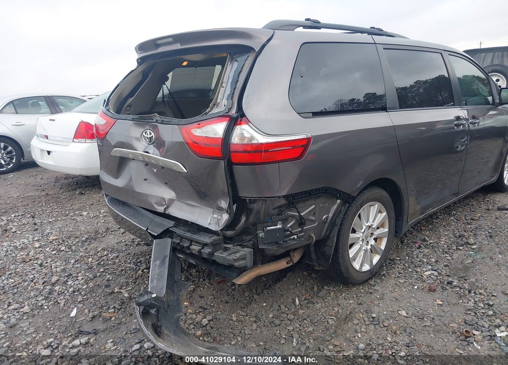 2015 TOYOTA SIENNA LIMITED PREMIUM 7 PASSENGER VIN: 5TDYK3DC4FS542159
