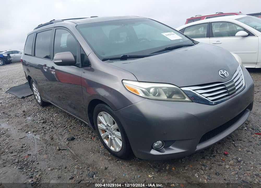 2015 TOYOTA SIENNA LIMITED PREMIUM 7 PASSENGER VIN: 5TDYK3DC4FS542159