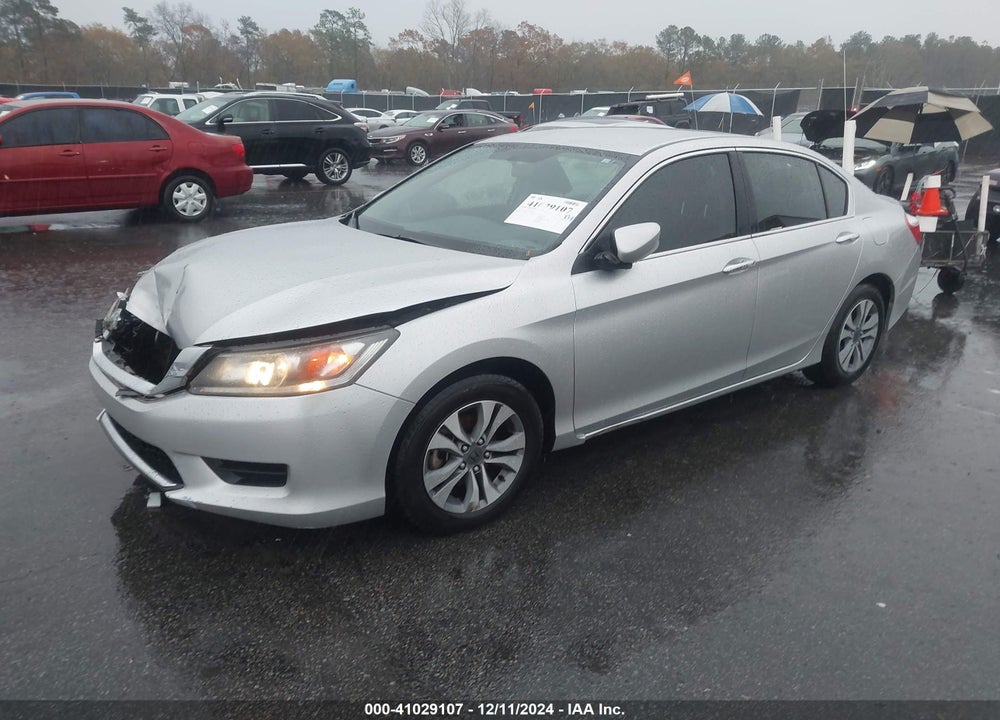 2014 HONDA ACCORD LX VIN: 1HGCR2F35EA160507