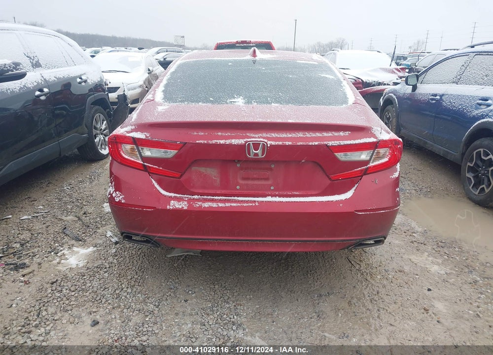2018 HONDA ACCORD TOURING VIN: 1HGCV1F91JA035637
