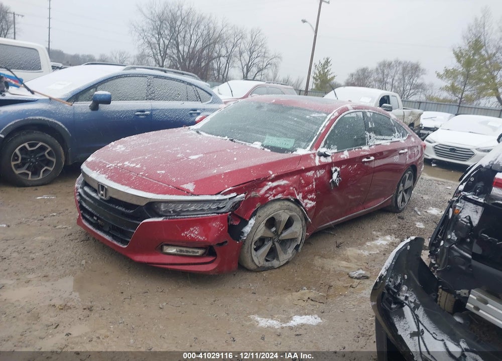2018 HONDA ACCORD TOURING VIN: 1HGCV1F91JA035637