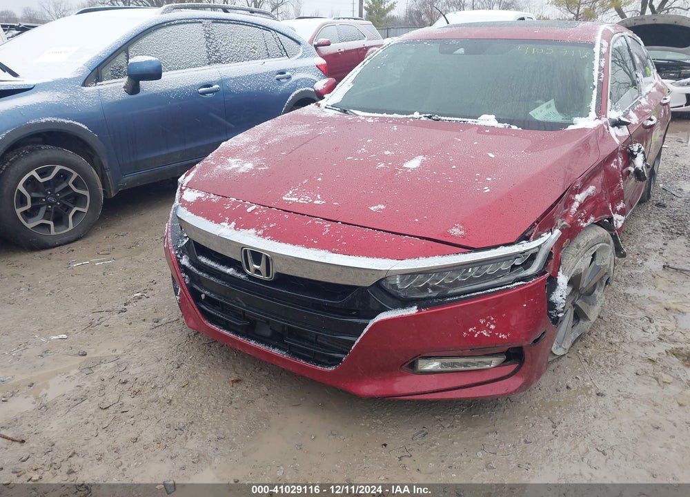 2018 HONDA ACCORD TOURING VIN: 1HGCV1F91JA035637