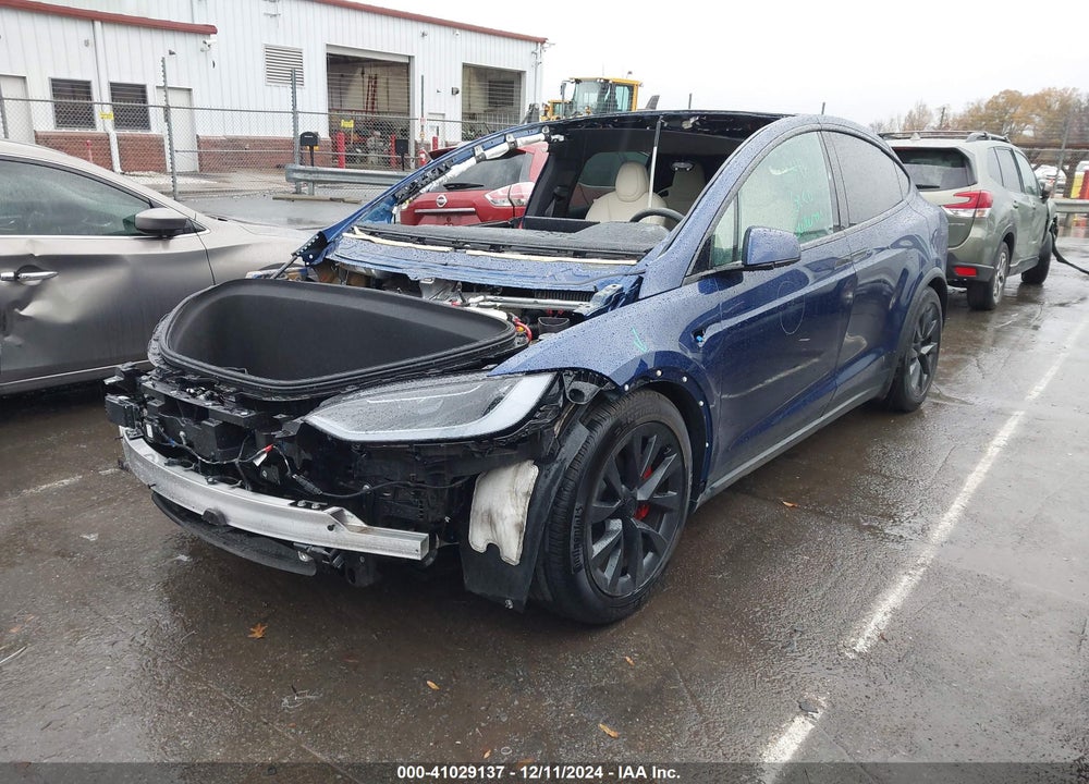 2023 TESLA MODEL X PLAID TRI MOTOR ALL-WHEEL DRIVE VIN: 7SAXCBE62PF406391
