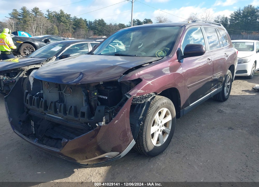 2011 TOYOTA HIGHLANDER SE VIN: 5TDBK3EHXBS041500