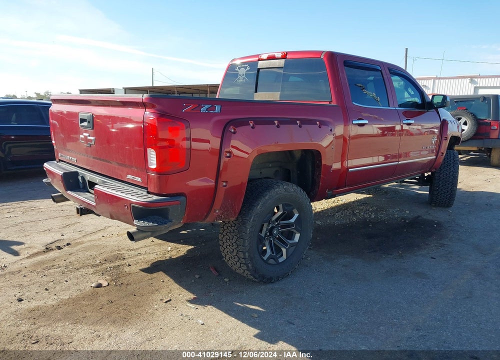 2018 CHEVROLET SILVERADO 1500 2LZ VIN: 3GCUKSEJ4JG304969