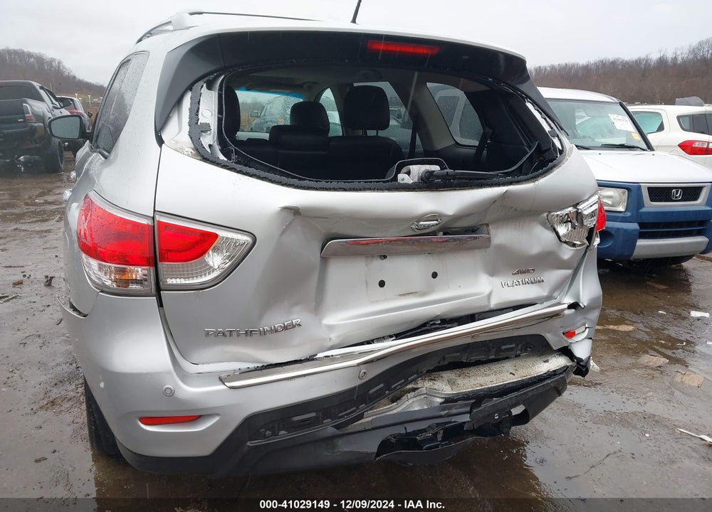 2015 NISSAN PATHFINDER PLATINUM VIN: 5N1AR2MM8FC708941