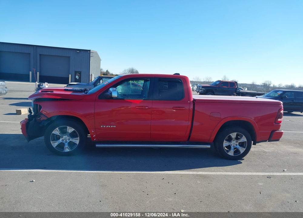 2019 RAM 1500 LAIE  4X4 6'4 BOX VIN: 1C6SRFDT6KN567333
