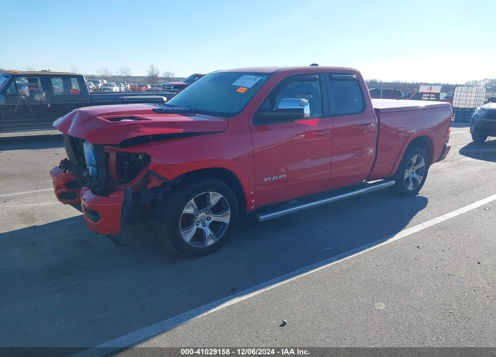 2019 RAM 1500 LAIE  4X4 6'4 BOX VIN: 1C6SRFDT6KN567333