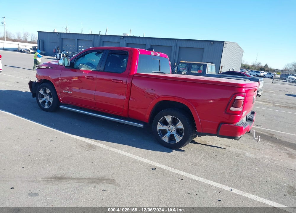 2019 RAM 1500 LAIE  4X4 6'4 BOX VIN: 1C6SRFDT6KN567333