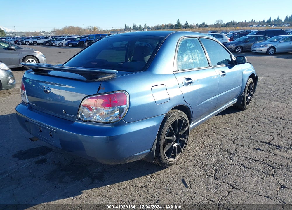 2007 SUBARU IMPREZA VIN: JF1GD61697H521504