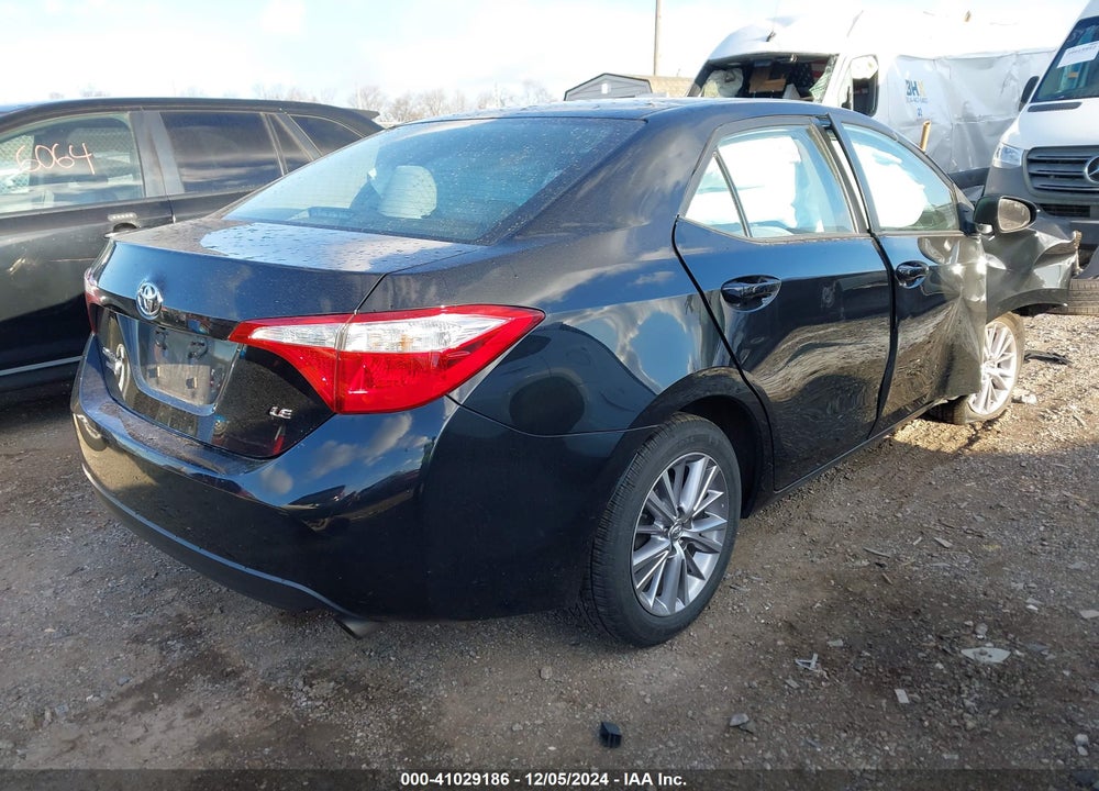 2015 TOYOTA COROLLA LE PLUS VIN: 2T1BURHEXFC256534