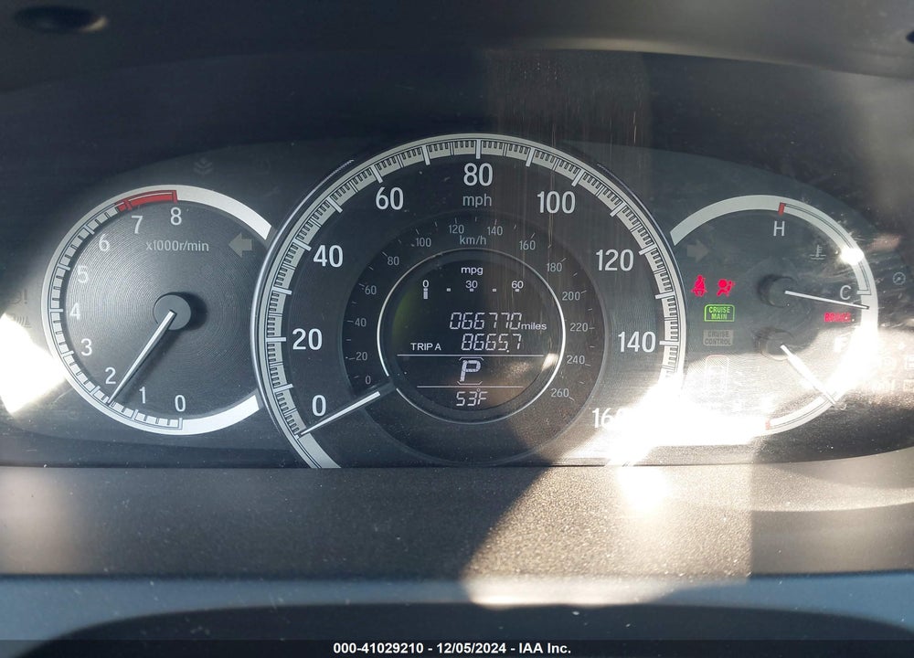 2016 HONDA ACCORD EX-L VIN: 1HGCR2F87GA117883