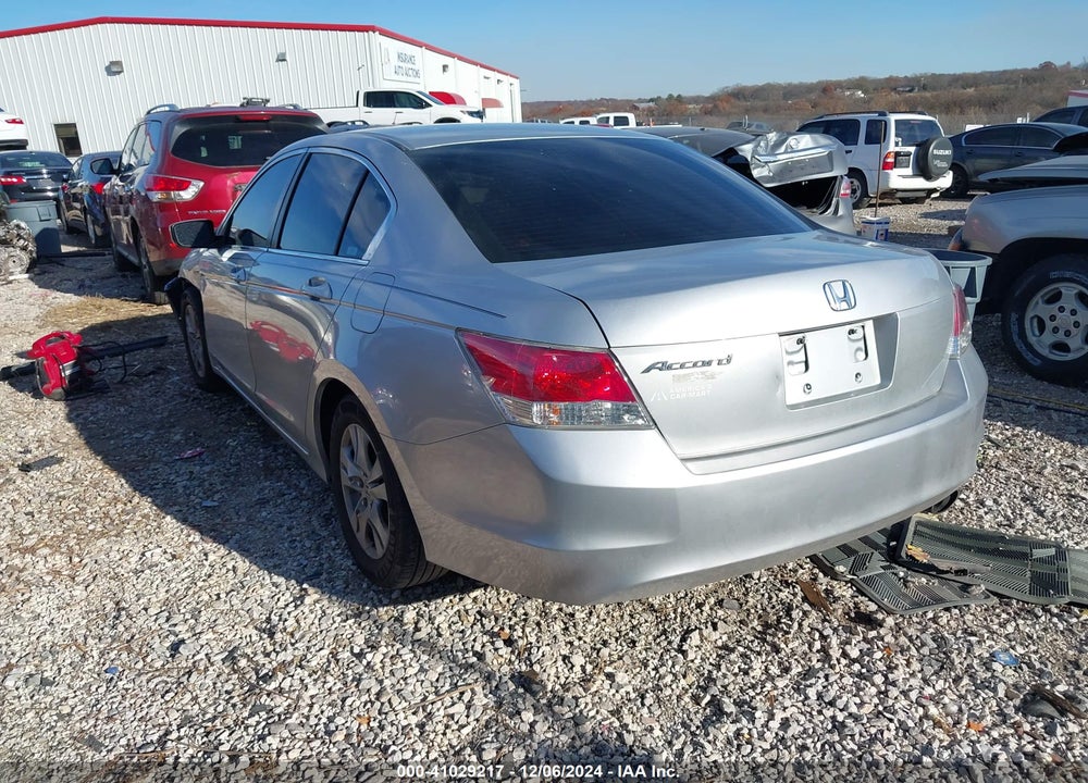 2008 HONDA ACCORD 2.4 LX-P VIN: 1HGCP26498A066763