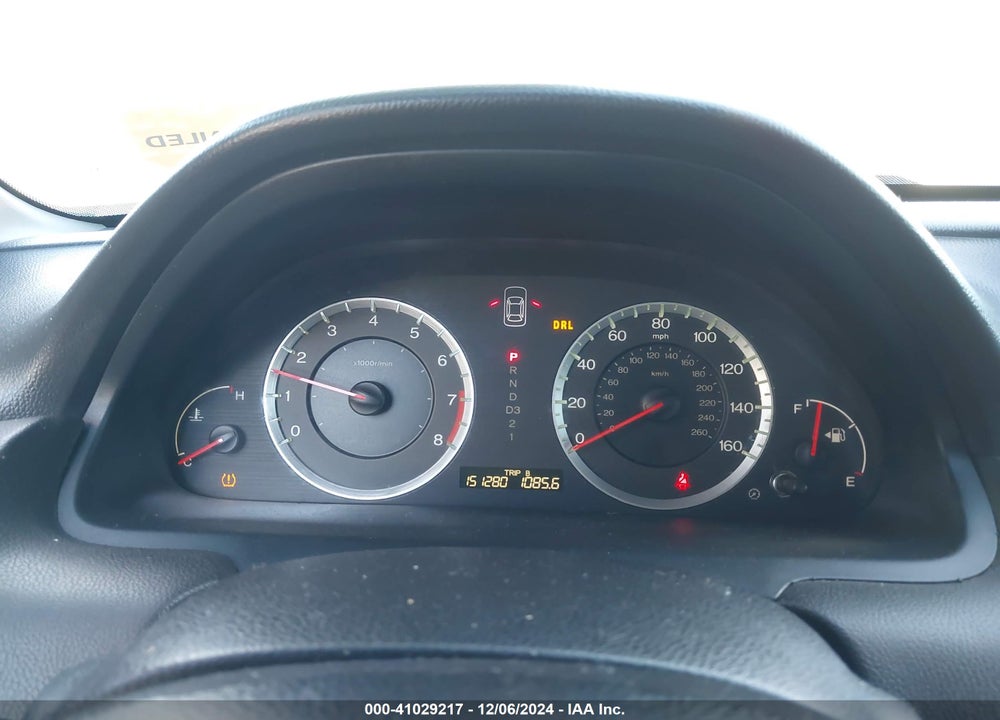 2008 HONDA ACCORD 2.4 LX-P VIN: 1HGCP26498A066763