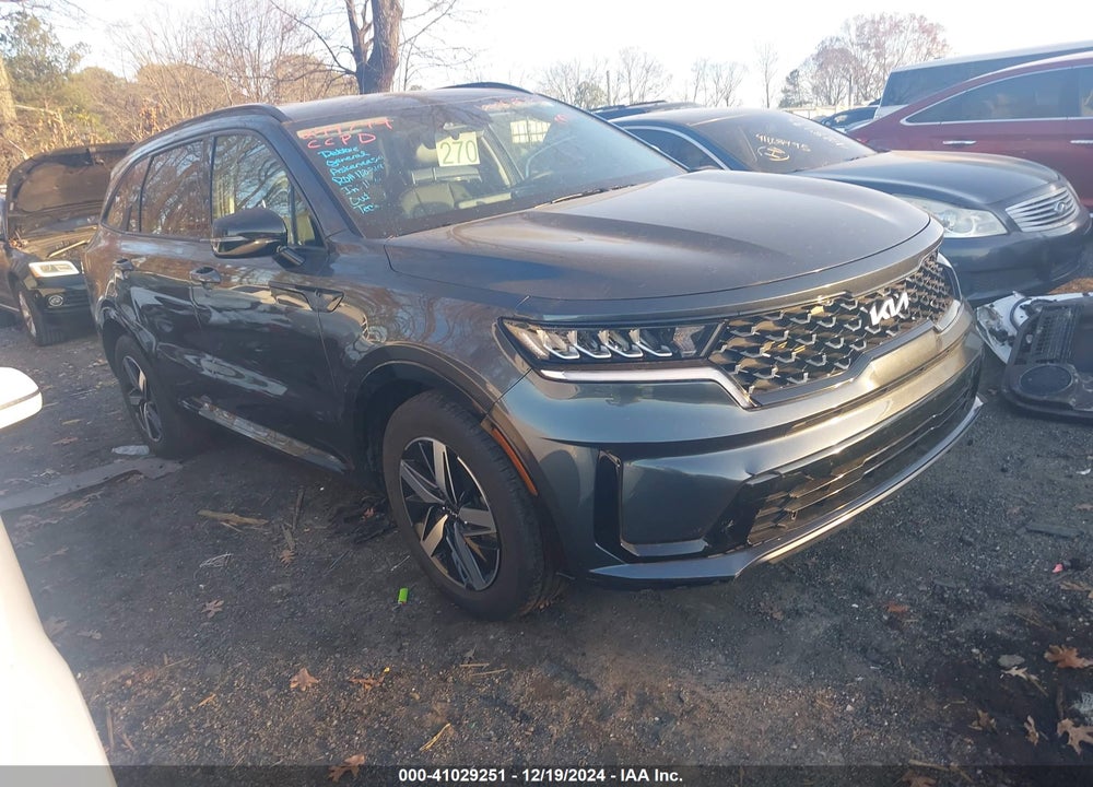 2022 KIA SORENTO S VIN: 5XYRL4LC1NG140815