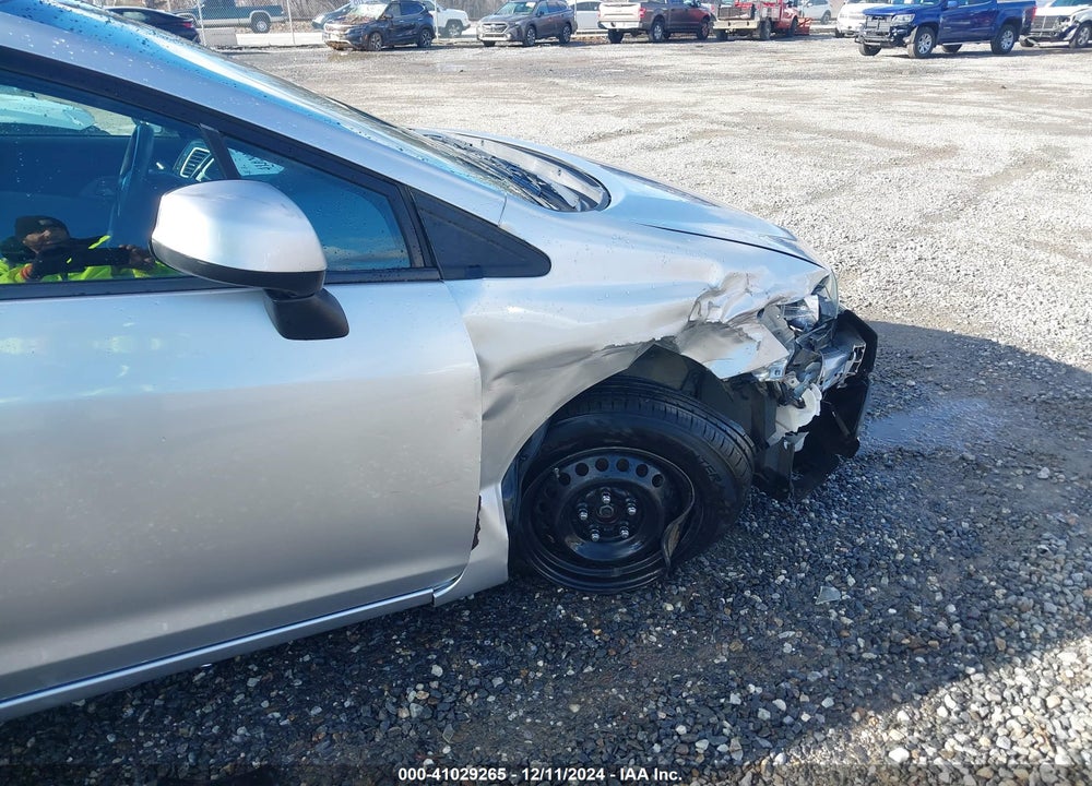 2013 HONDA CIVIC LX VIN: 19XFB2F5XDE045558