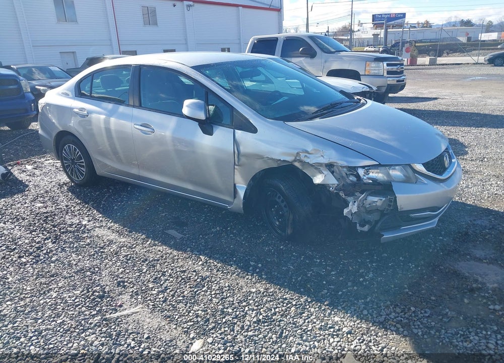 2013 HONDA CIVIC LX VIN: 19XFB2F5XDE045558
