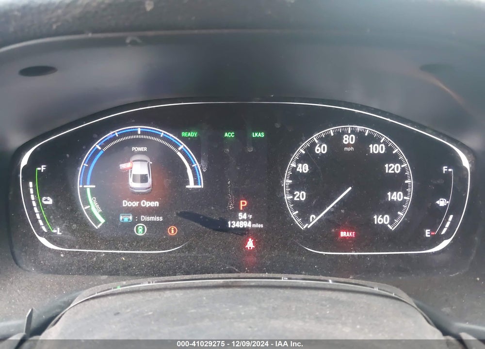 2018 HONDA ACCORD HYBRID VIN: 1HGCV3F18JA012975