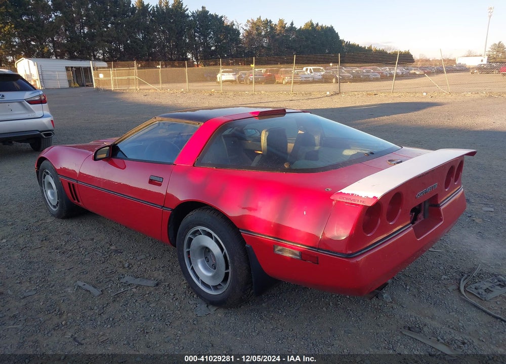 1987 CHEVROLET CORVETTE VIN: 1G1YY2187H5116735