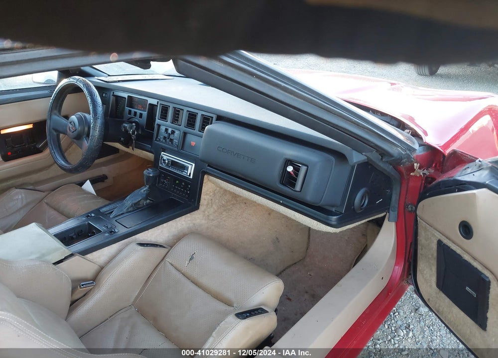 1987 CHEVROLET CORVETTE VIN: 1G1YY2187H5116735