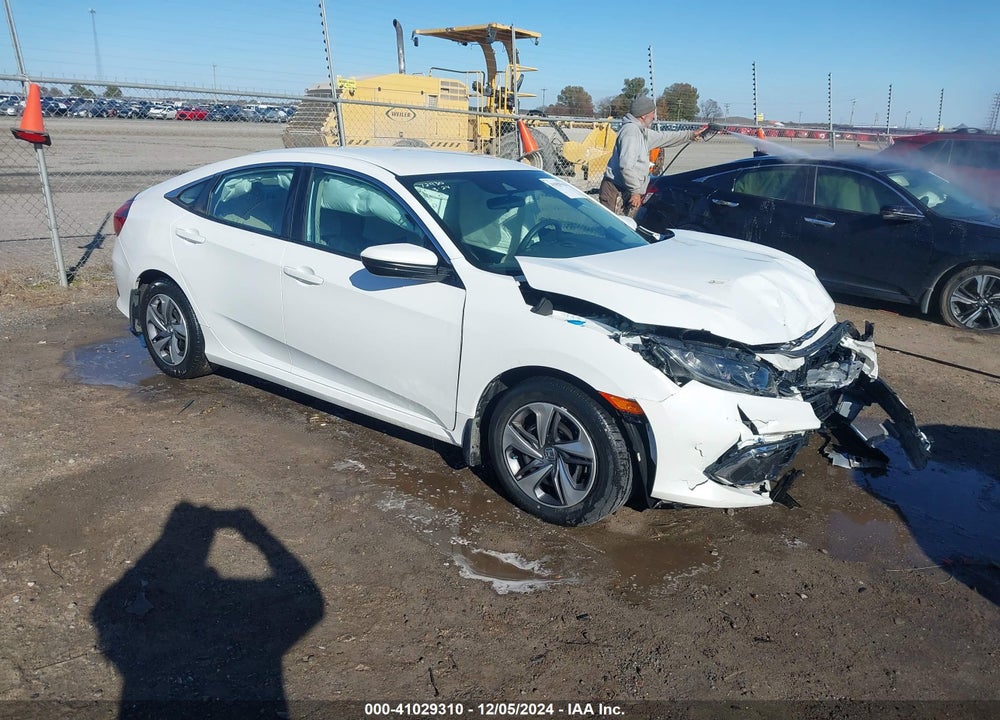 2021 HONDA CIVIC LX VIN: 2HGFC2F62MH556256