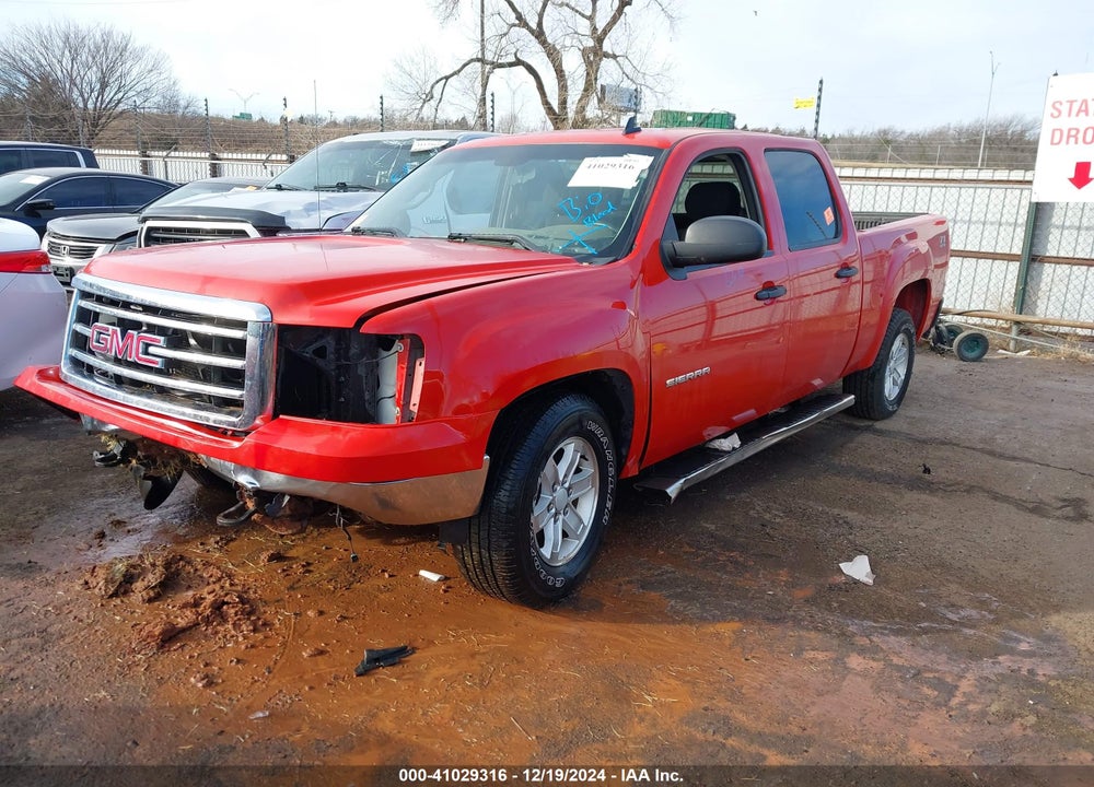 2013 GMC SIERRA 1500 SLE VIN: 3GTP2VE72DG155453
