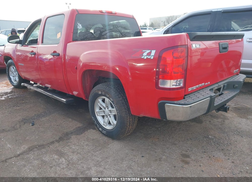 2013 GMC SIERRA 1500 SLE VIN: 3GTP2VE72DG155453