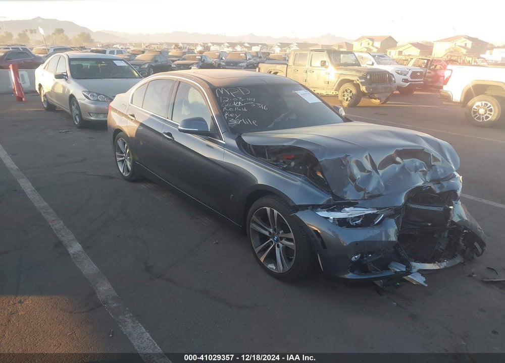 2017 BMW 330E IPERFORMANCE VIN: WBA8E1C58HK895316
