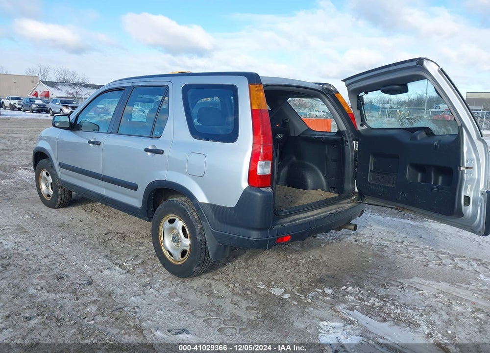 2004 HONDA CR-V LX VIN: SHSRD78494U213945