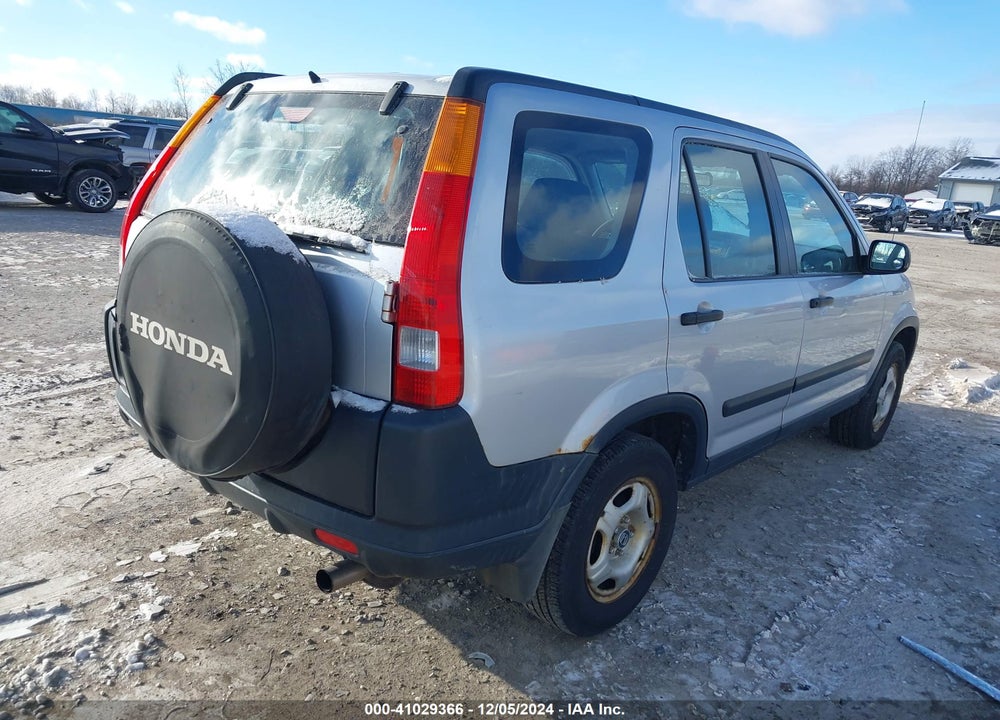 2004 HONDA CR-V LX VIN: SHSRD78494U213945